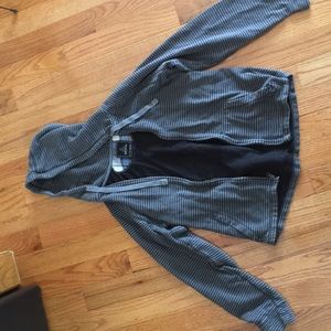 Prana full length zip up hoodie